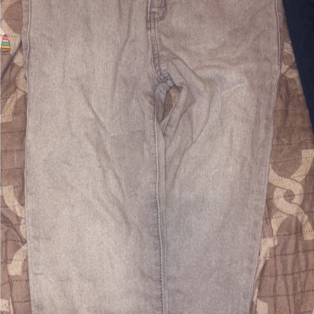Place Women's Gray Skinny Jeans